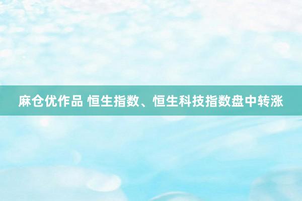 麻仓优作品 恒生指数、恒生科技指数盘中转涨