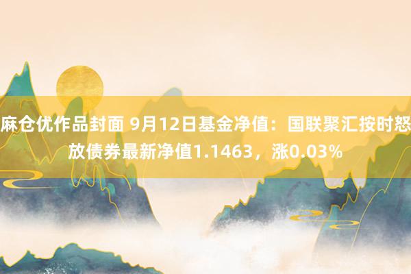 麻仓优作品封面 9月12日基金净值：国联聚汇按时怒放债券最新净值1.1463，涨0.03%