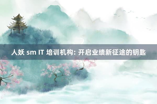 人妖 sm IT 培训机构: 开启业绩新征途的钥匙