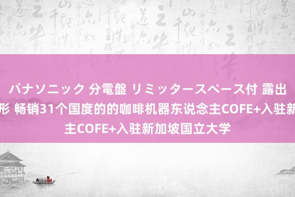 パナソニック 分電盤 リミッタースペース付 露出・半埋込両用形 畅销31个国度的的咖啡机器东说念主COFE+入驻新加坡国立大学