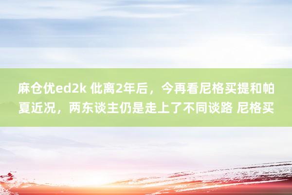 麻仓优ed2k 仳离2年后，今再看尼格买提和帕夏近况，两东谈主仍是走上了不同谈路 尼格买